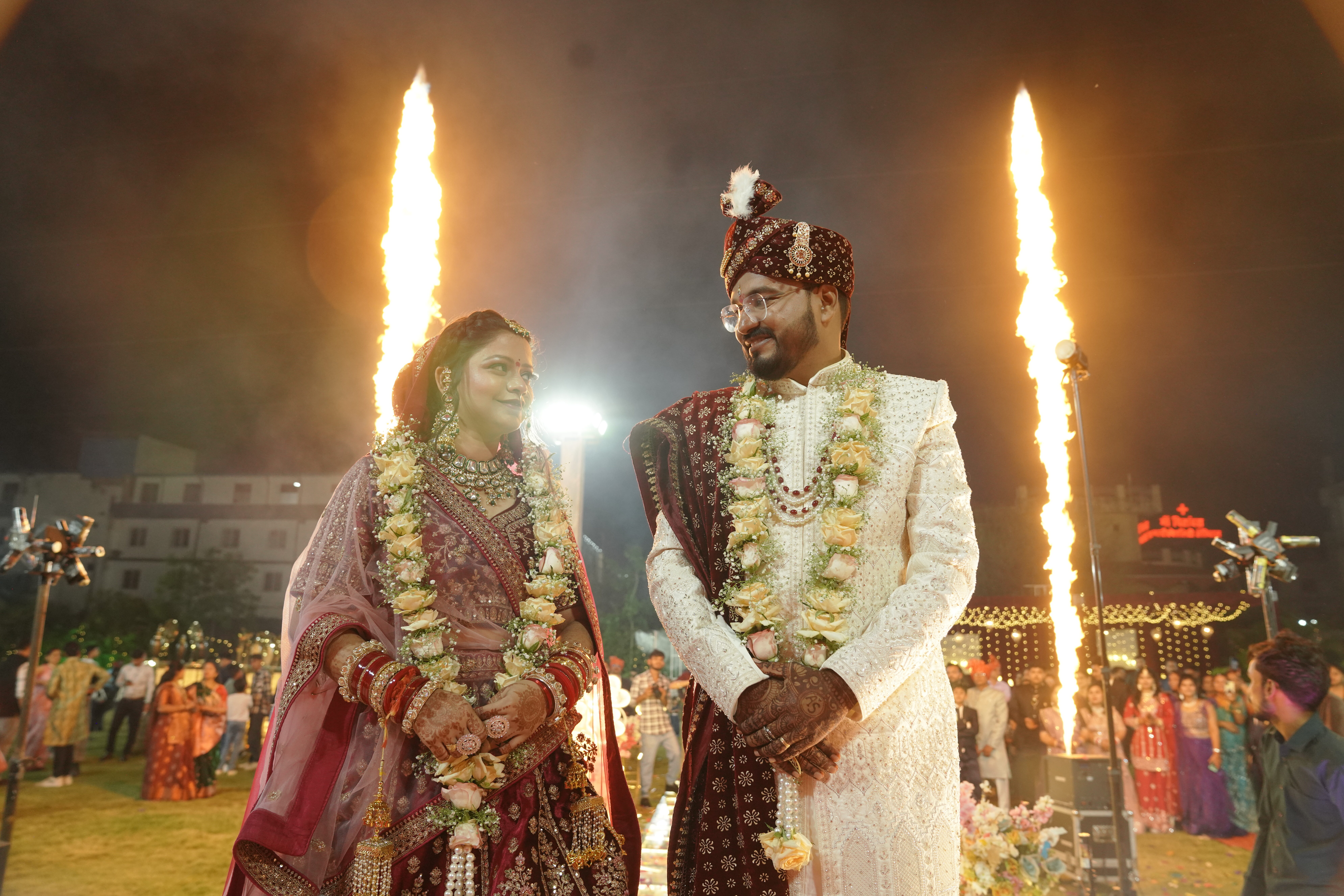 Wedding celebration at Hotel Yashoda Privilege, Bhopal